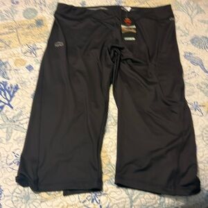 Women’s work out capri 85 polyester 15 lycra